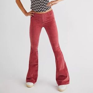 (NWT) Free people corduroy flare pants